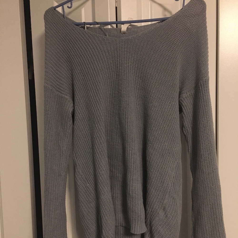 Grey sweater
